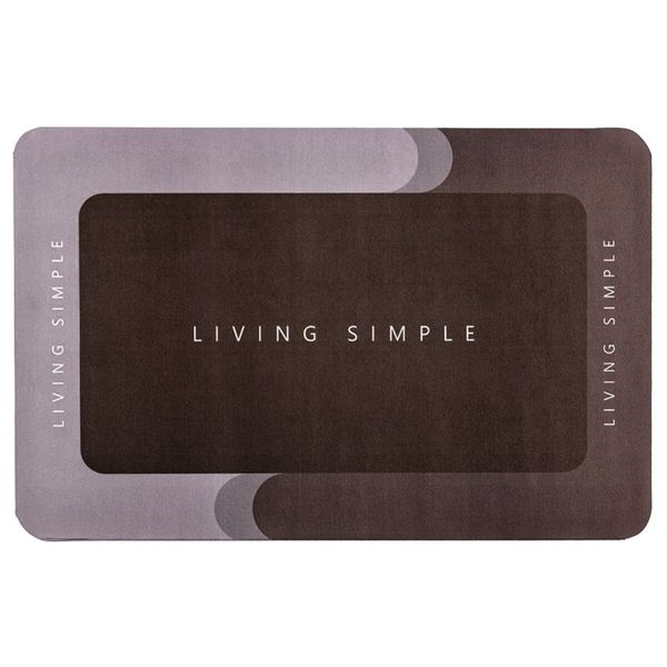 Влагопоглощающий коврик "Living Simple" 38*58CM*3MM (D) PanelHome-00001572 991943628 фото