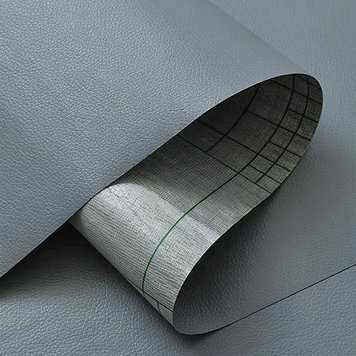 Самоклеющая экокожа в рулоне 1.37*1m*0.5mm DEEP GREY (D) PanelHome-00001154 991943767 фото