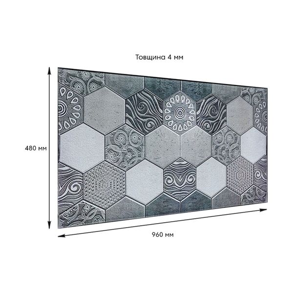 Декоративная ПВХ панель 960*480*4мм PanelHome-00000579 991942862 фото