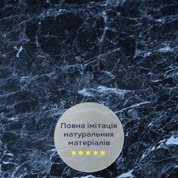 Декоративная ПВХ плита черный мрамор 1,22х2,44мх3мм PanelHome-00001404 991943467 фото