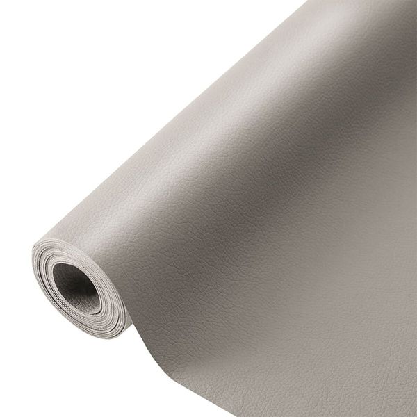 Самоклеющая экокожа в рулоне 1.37*3m*0.5mm LIGHT GREY (D) PanelHome-00001324 991943758 фото