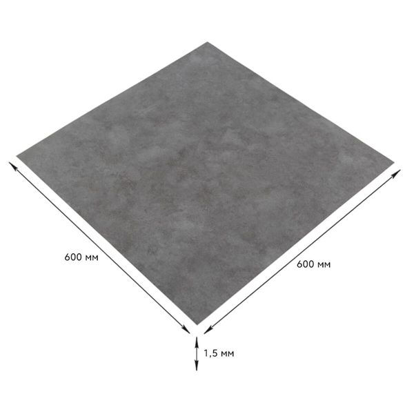 Самоклеящаяся LVT плитка 600*600*1.5mm (D) PanelHome-00001595 991943784 фото