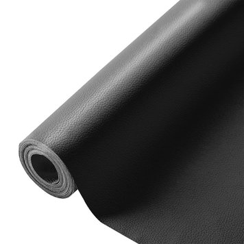 Самоклеющая экокожа в рулоне 1.37*3m*0.5mm BLACK (D) PanelHome-00001413 991943762 фото